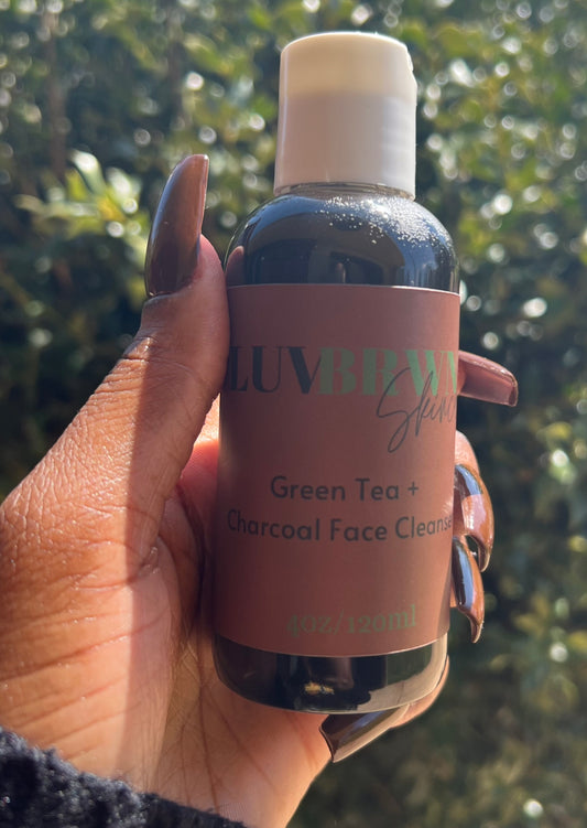 Green Tea + Charcoal Face Cleanser